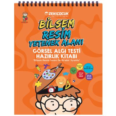 Zeki Çocuk Yayınları Bilsem Resim Yetenek Alanı Görsel Algı Testi Hazırlık Kitabı