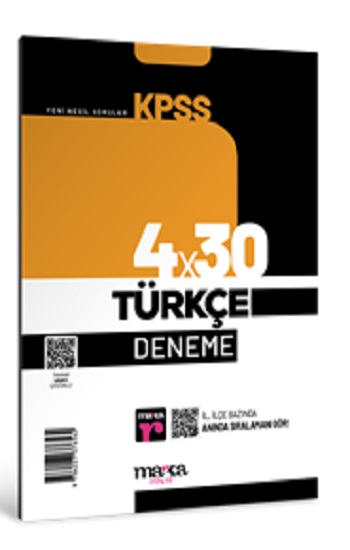 2025 KPSS Türkçe 4x30 Deneme Tamamı Video Çözümlü