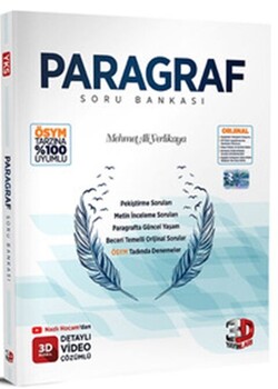 3D Yayınları Paragraf Soru Bankası