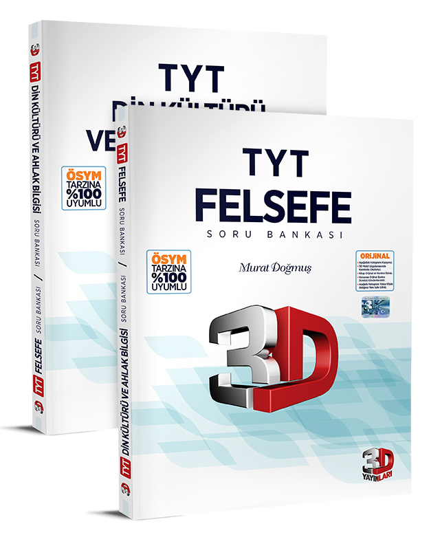 3D Yayınları Tyt Felsefe Ve Din Kültürü Ve Ahlak Bilgisi Soru Bankası