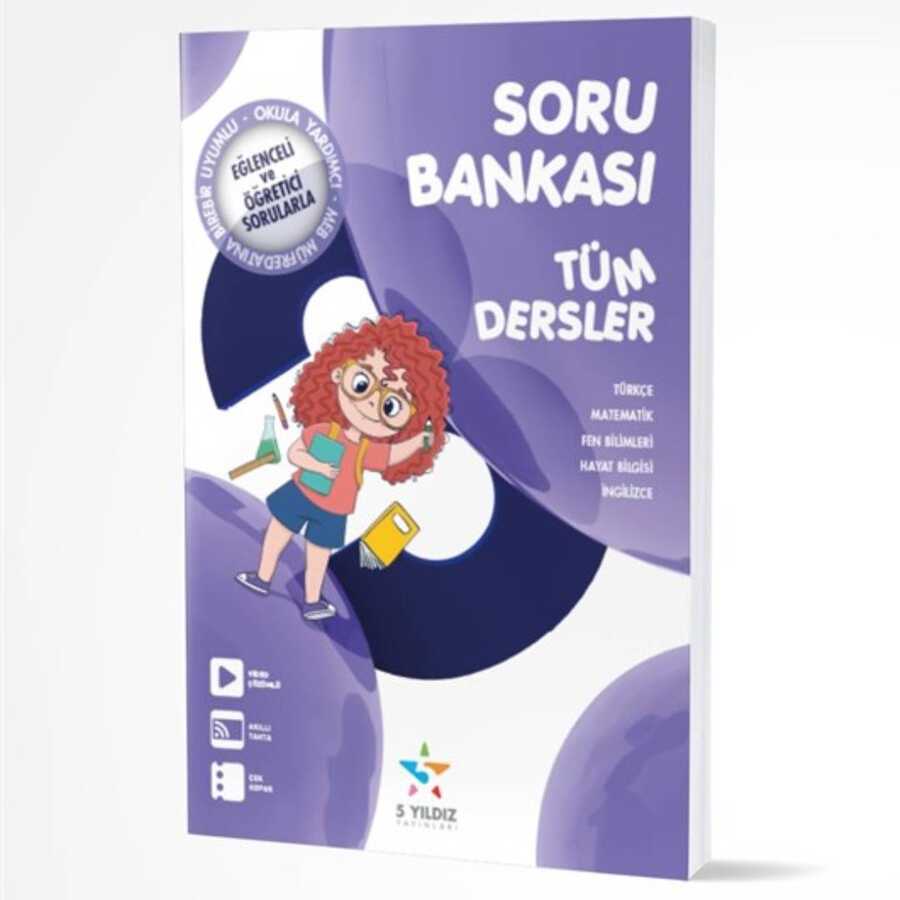 5 Yıldız Yayınları 3. Sınıf Tüm Dersler Soru Bankası (KAMPANYALI)