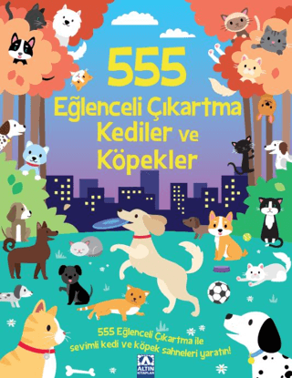 555 Eğlenceli Çıkartma - Kediler Ve Köpekler