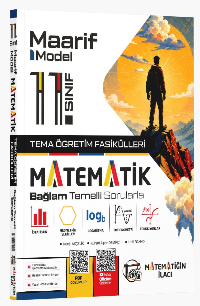 Acil Yayınları 11. Sınıf Matematiğin İlacı Maarif Ders Platosu Tema Öğretim Fasikülleri