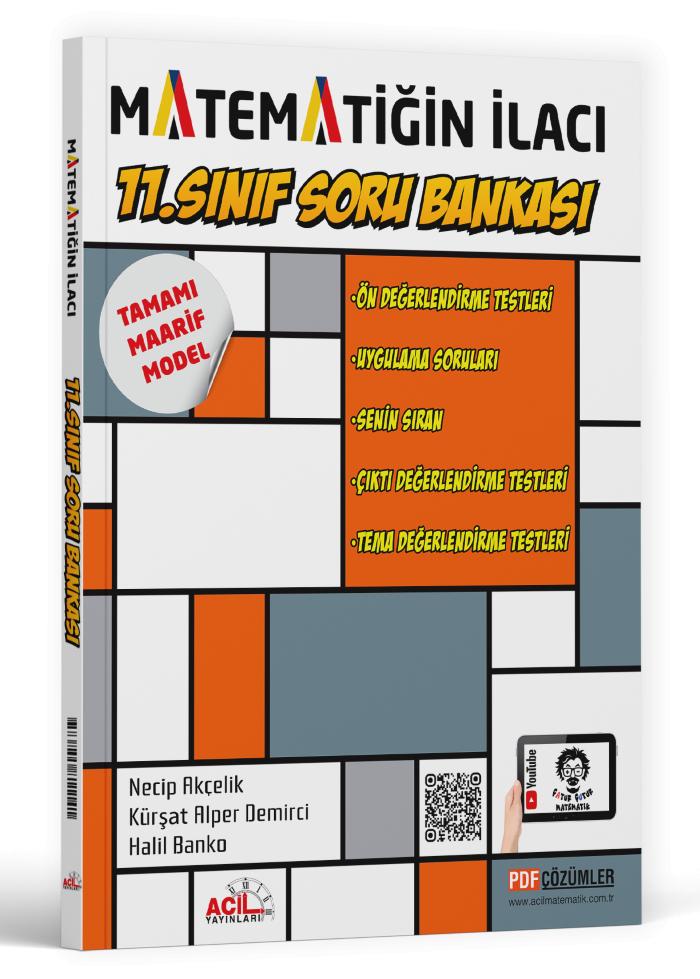 Acil Yayınları 11. Sınıf Matematiğin İlacı Soru Bankası