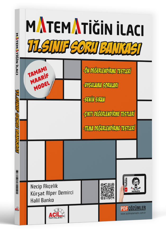 Acil Yayınları 11. Sınıf Matematiğin İlacı Soru Bankası