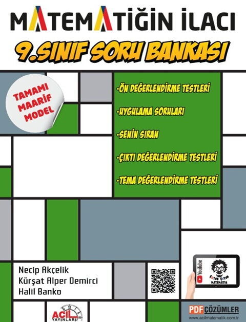 Acil Yayınları 9. Sınıf Matematiğin İlacı Soru Bankası