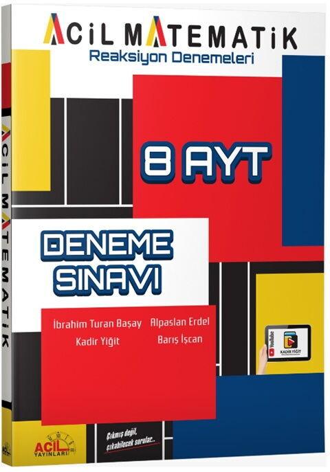 Acil Yayınları AYT Reaksiyon 8 Deneme