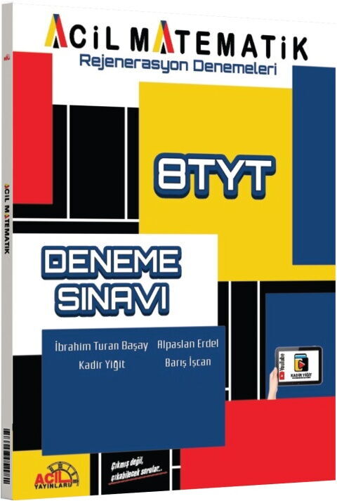 Acil Yayınları TYT Rejenerasyon 8 Denemeleri