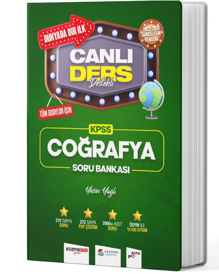 Akademi Denizi Kpss Coğrafya Soru Bankası