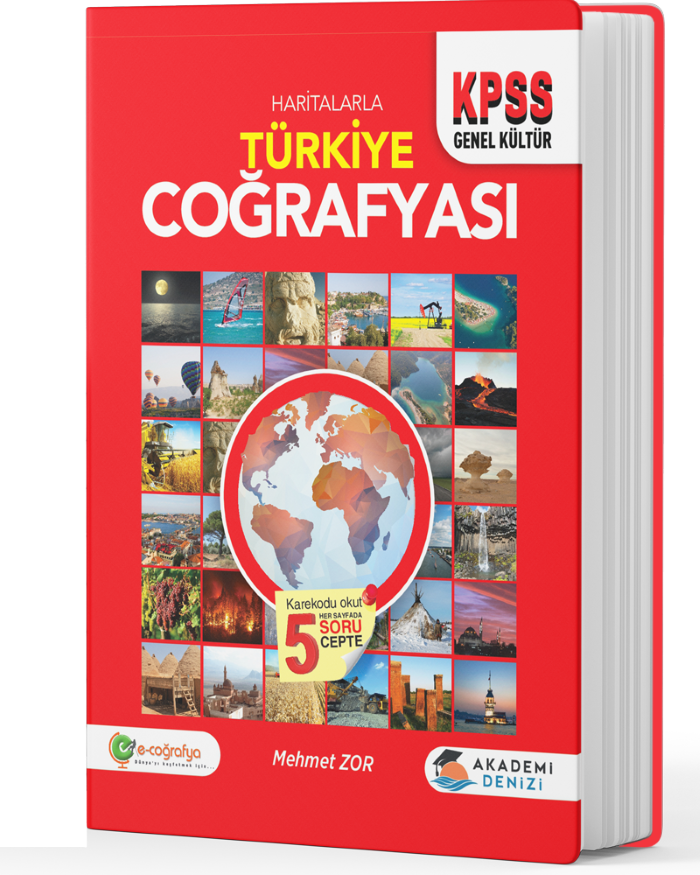 Akademi Denizi Kpss Haritalarla Türkiye Coğrafyası