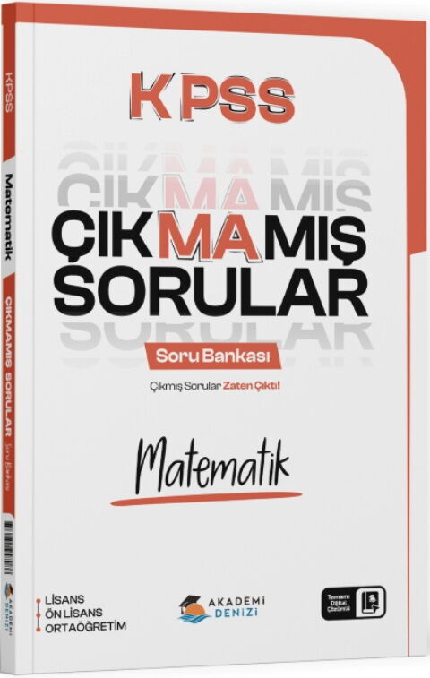 Akademi Denizi KPSS Matematik Çıkmamış Sorular Soru Bankası