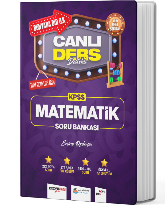 Akademi Denizi KPSS Matematik Soru Bankası