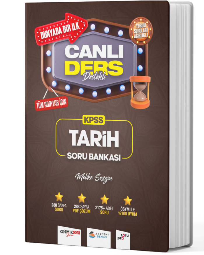 Akademi Denizi  KPSS Tarih Soru Bankası