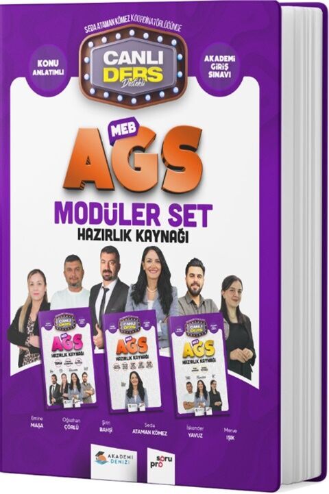 Akademi Denizi MEB AGS Modüler Fasikül Konu Anlatımlı