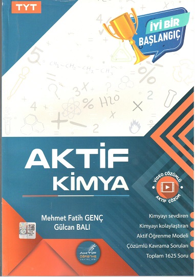 Aktif Öğrenme Yayınları Tyt Kimya 0 Dan Başlayanlara