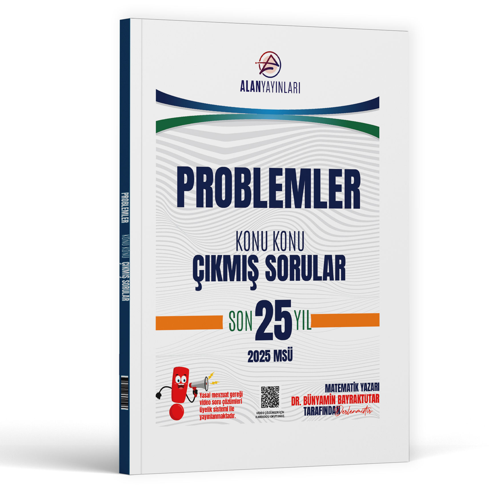 Alan Yayınları TYT MSÜ Problemler Konu Konu Çıkmış Sorular Son 25 Yıl