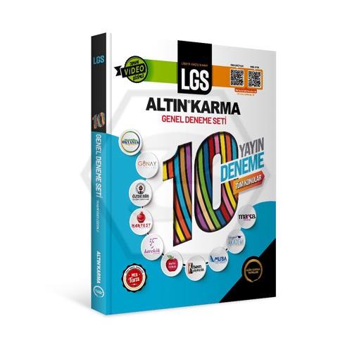 Altın Karma Yayınları LGS 8. Sınıf  10 Deneme Seti