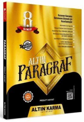Altın Karma Yayınları LGS 8. Sınıf  Paragraf Soru Bankası