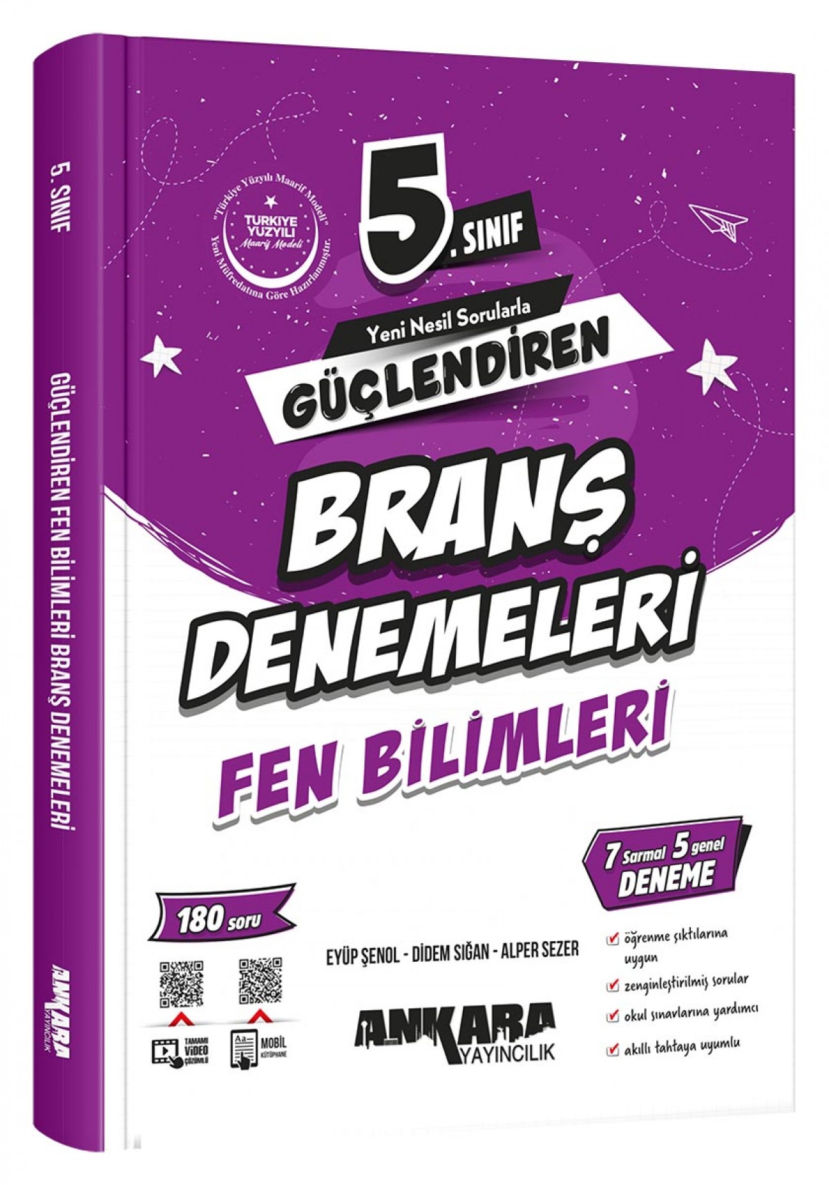 Ankara Yayıncılık 5. Sınıf Fen Bilimleri Güçlendiren Branş Denemeleri