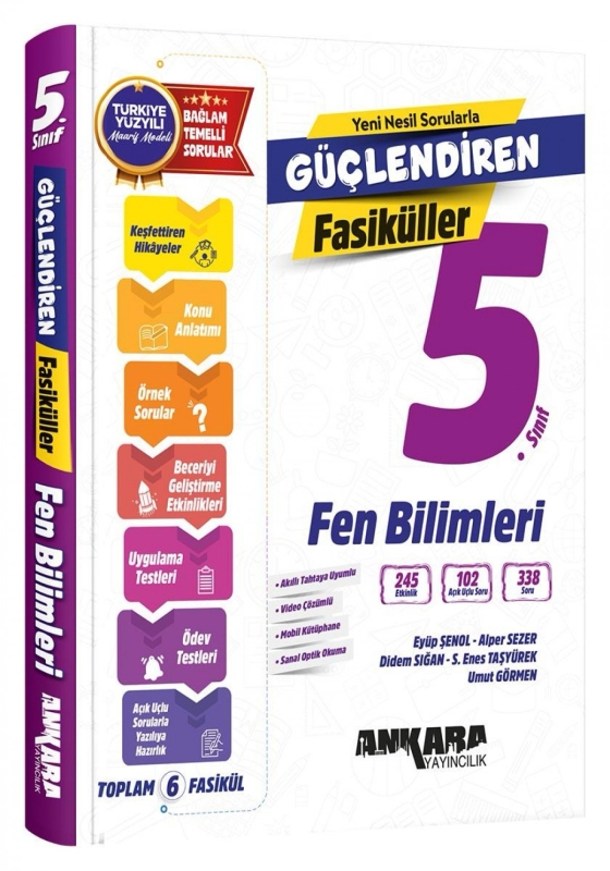 Ankara Yayıncılık 5. Sınıf Güçlendiren Fen Bilimleri Fasiküller