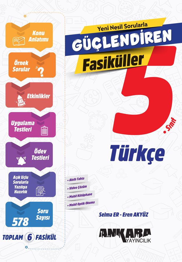 Ankara Yayıncılık 5. Sınıf Güçlendiren Türkçe Fasiküller