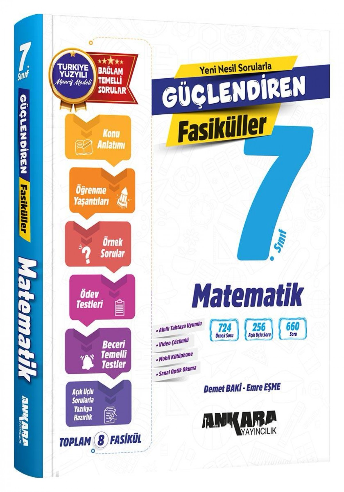 Ankara Yayıncılık 7. Sınıf Matematik Güçlendiren Fasikül Set