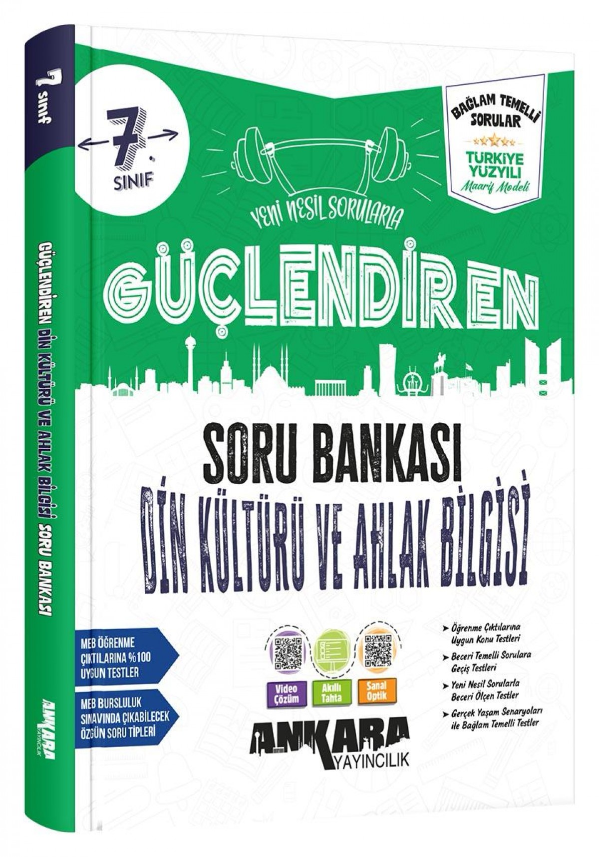 Ankara Yayıncılık 7. Sınıf Din Kültürü ve Ahlak Bilgisi Güçlendiren Soru Bankası