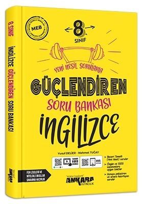 Ankara Yayıncılık 8. Sınıf Lgs İngilizce Güçlendiren Soru Bankası