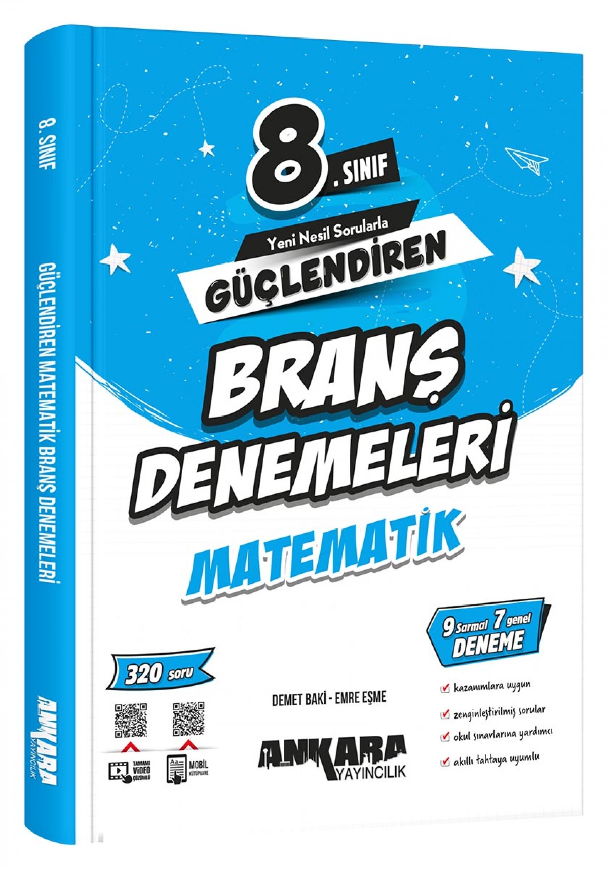 Ankara Yayıncılık LGS 8. Sınıf Matematik Güçlendiren Branş Denemeleri