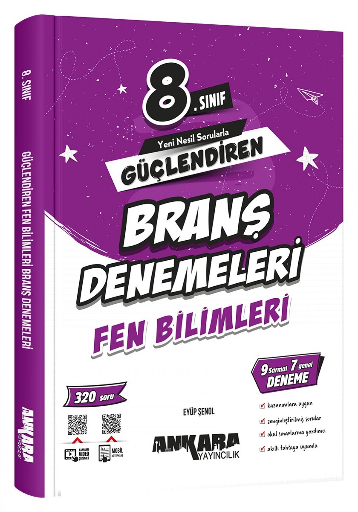 Ankara Yayıncılık LGS 8. Sınıf Fen Bilimleri Güçlendiren Branş Denemeleri