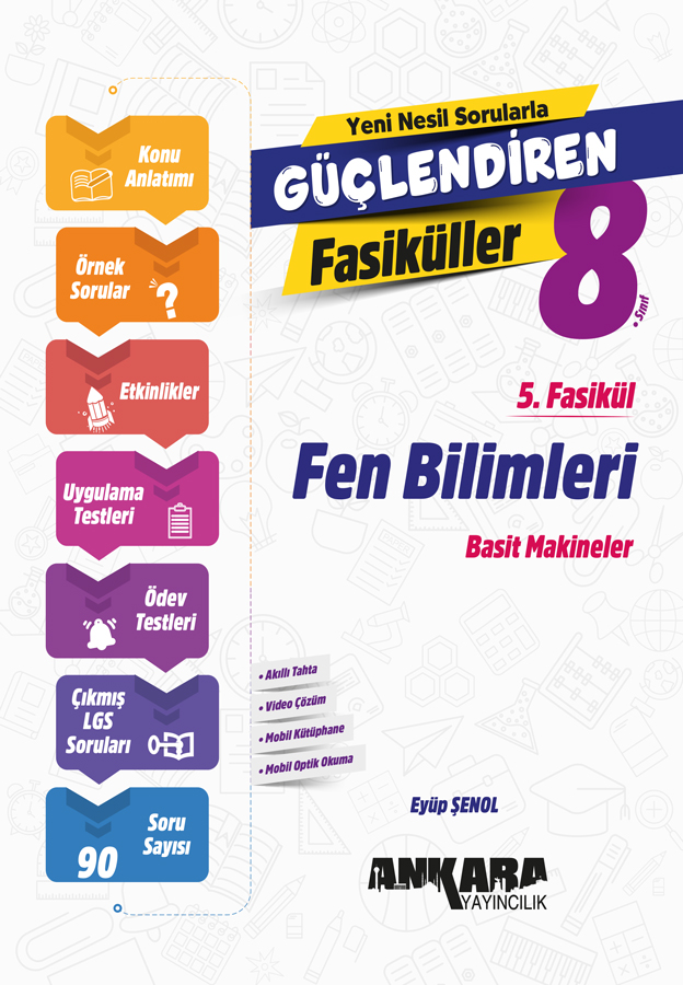 Ankara Yayıncılık LGS 8. Sınıf Fen Bilimleri Güçlendiren 5. Fasikül