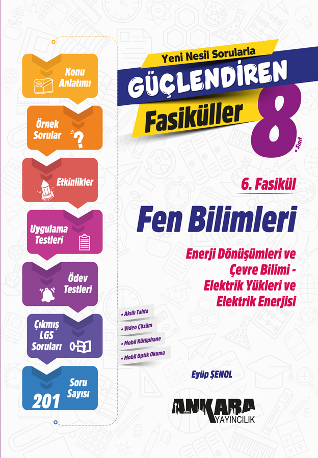 Ankara Yayıncılık LGS 8. Sınıf Fen Bilimleri Güçlendiren 6. Fasikül