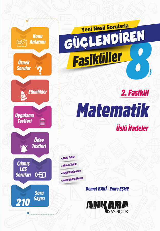 Ankara Yayıncılık LGS 8. Sınıf Matematik Güçlendiren 2. Fasikül