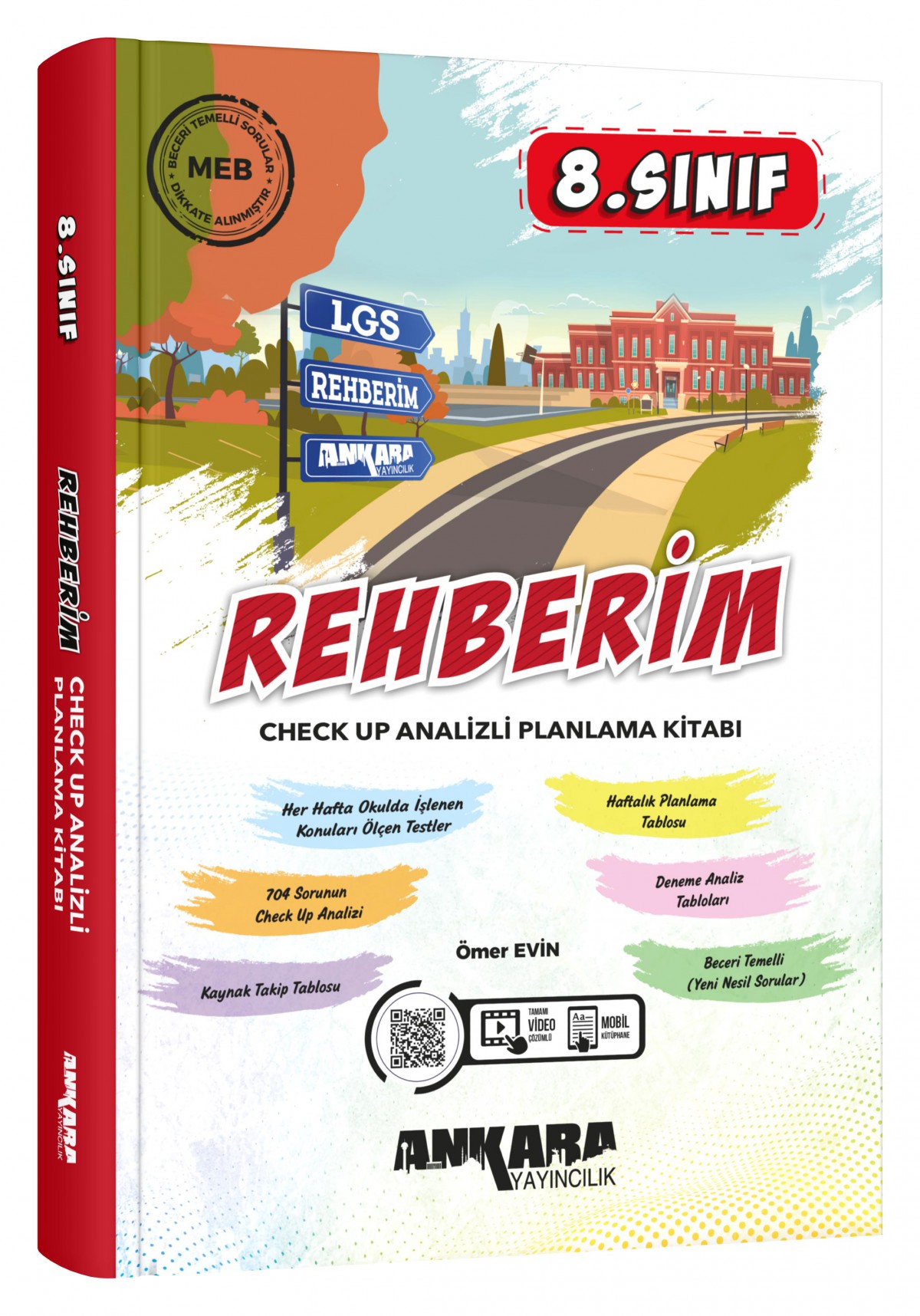 Ankara Yayıncılık Lgs 8. Sınıf Rehberim Check Up Analizli Planlama Kitabı