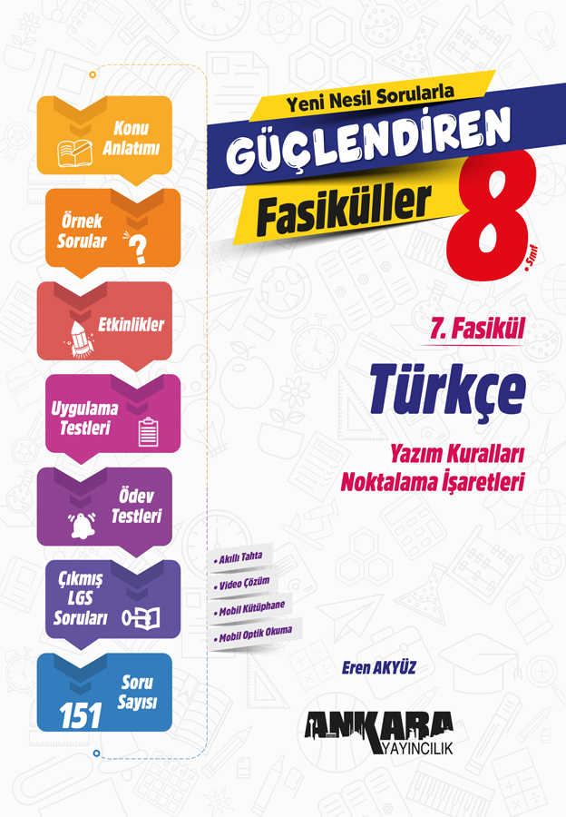 Ankara Yayıncılık LGS 8. Sınıf Türkçe Güçlendiren 7. Fasikül
