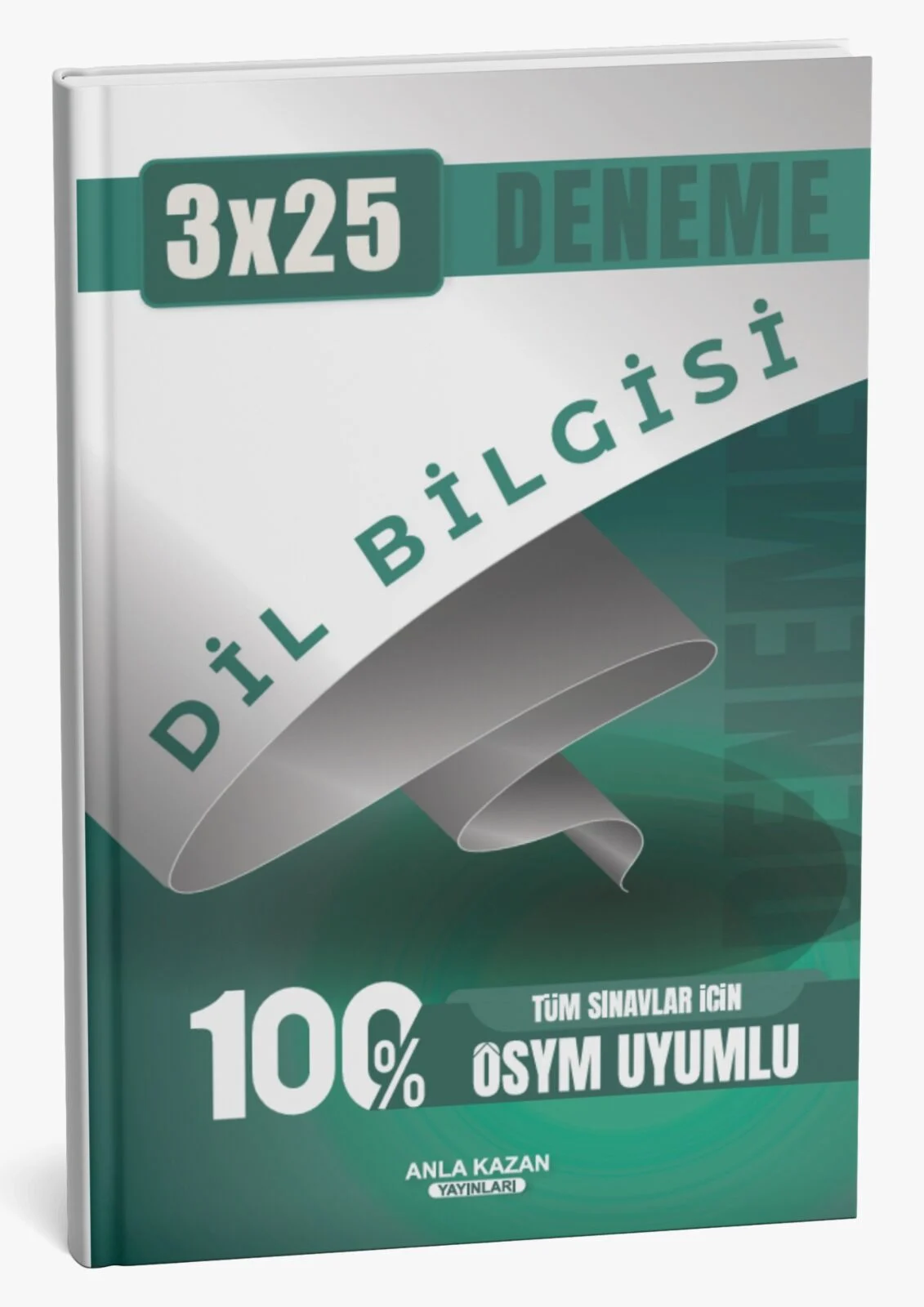 Anla Kazan Yayınları Tüm Sınavlar İçin 3x25 Dil Bilgisi Deneme 