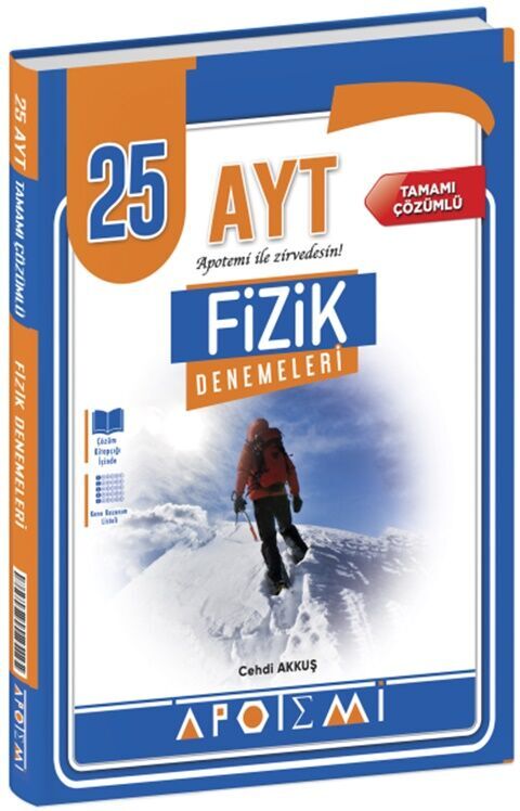 Apotemi Yayınları AYT Fizik 25 Deneme