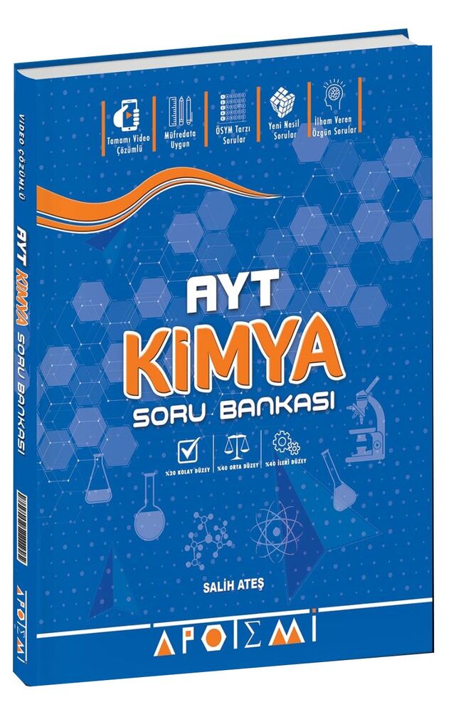 Apotemi Yayınları Ayt Kimya Soru Bankası