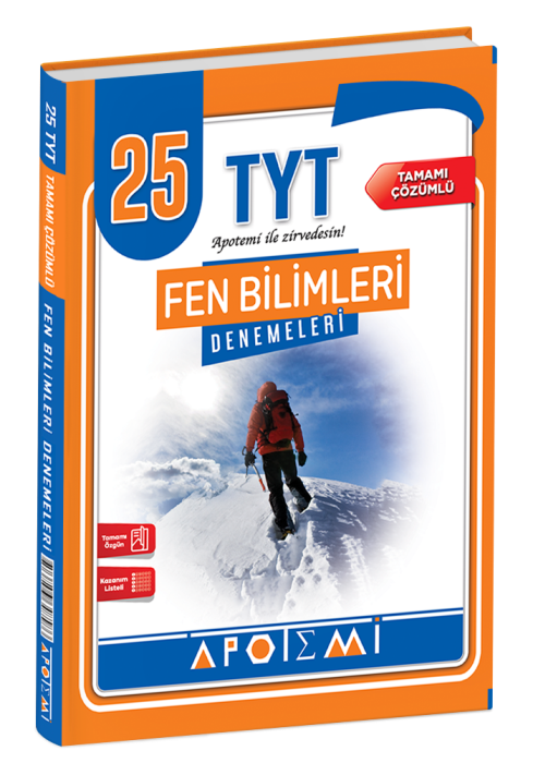Apotemi Yayınları Tyt Fen Bilimleri 25 Deneme