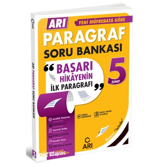 Arı Yayıncılık 5. Sınıf Paragraf Soru Bankası