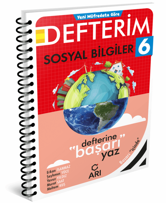 Arı Yayıncılık 6. Sınıf Sosyal Bilgiler Defterim