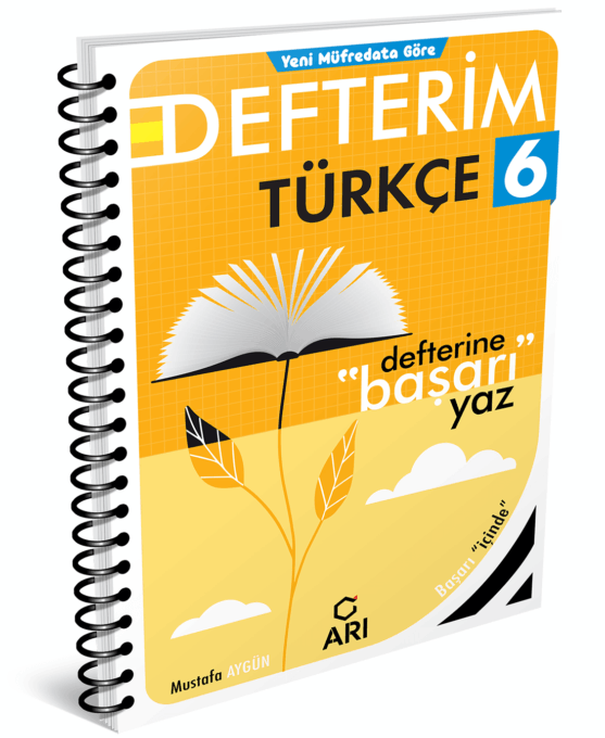 Arı Yayıncılık 6. Sınıf Türkçe Defterim