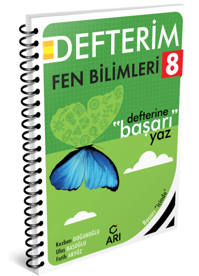 Arı Yayıncılık LGS 8. Sınıf Fen Bilimleri Defterim