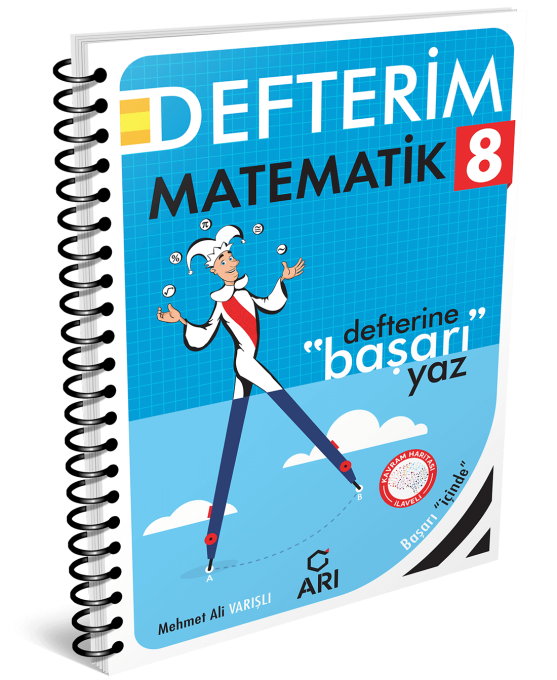 Arı Yayıncılık LGS 8. Sınıf Matematik Defterim