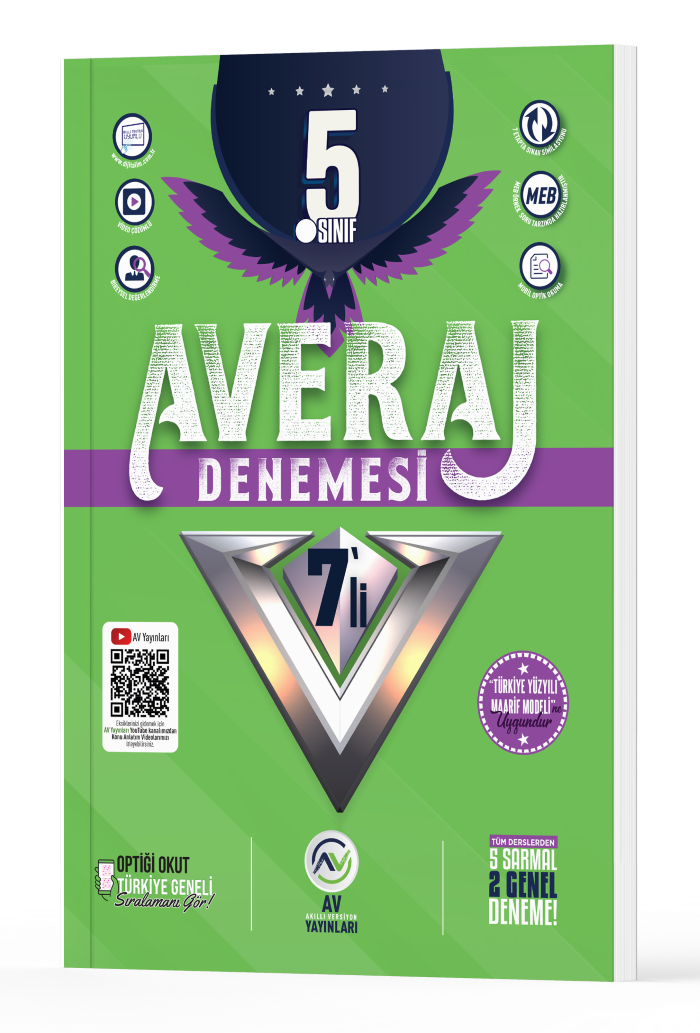 Av Yayınları 5. Sınıf Averaj 7 Deneme