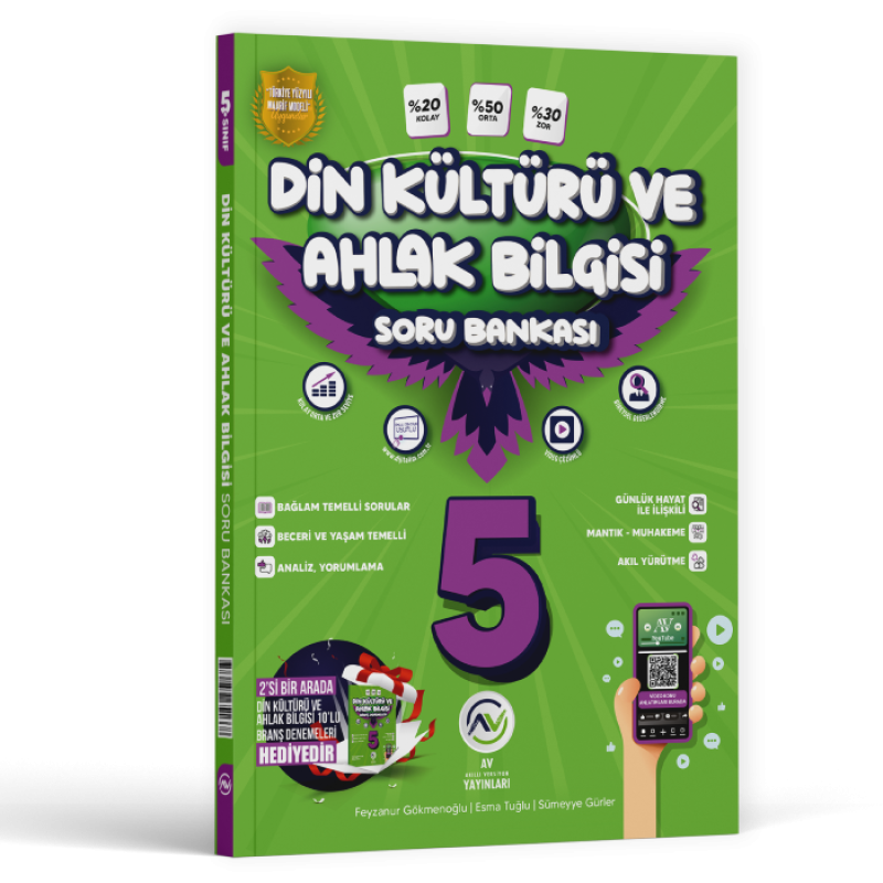 Av Yayınları 5. Sınıf Din Kültürü ve Ahlak Bilgisi Soru Bankası
