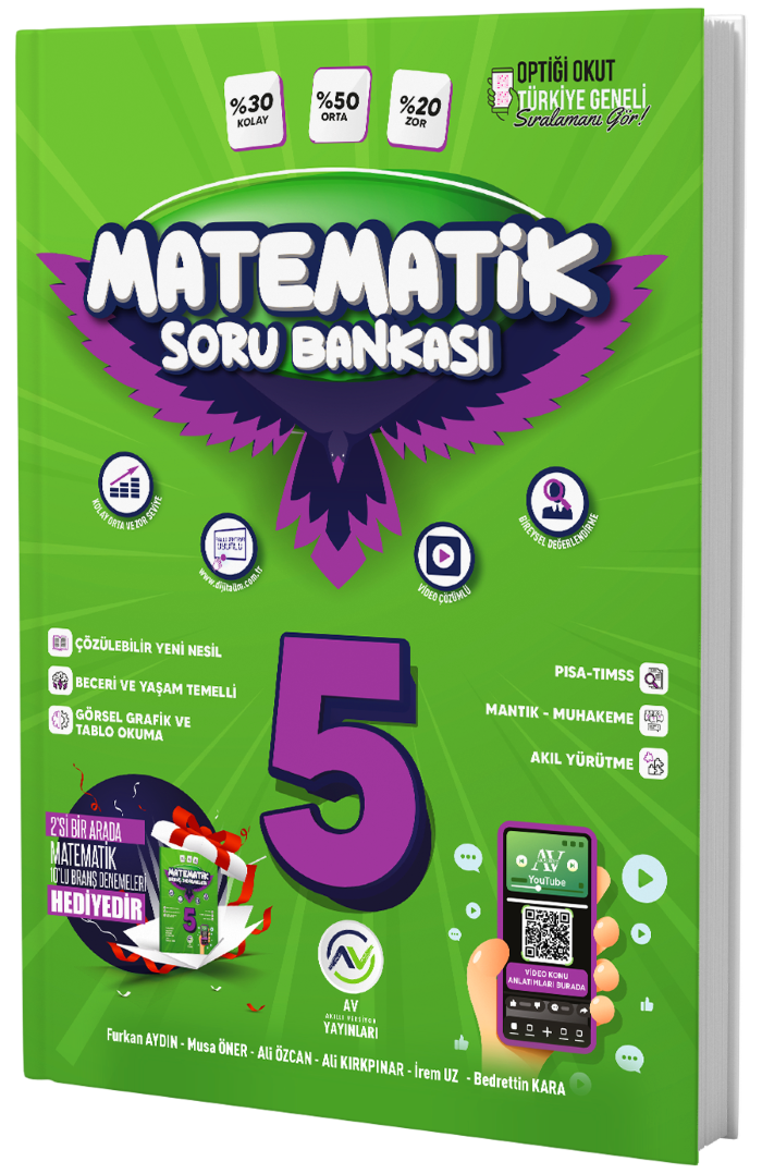 Av Yayınları 5. Sınıf Matematik Soru Bankası