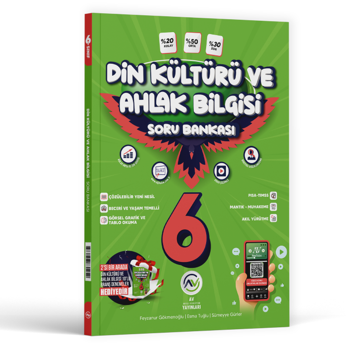 Av Yayınları 6. Sınıf Din Kültürü ve Ahlak Bilgisi Soru Bankası