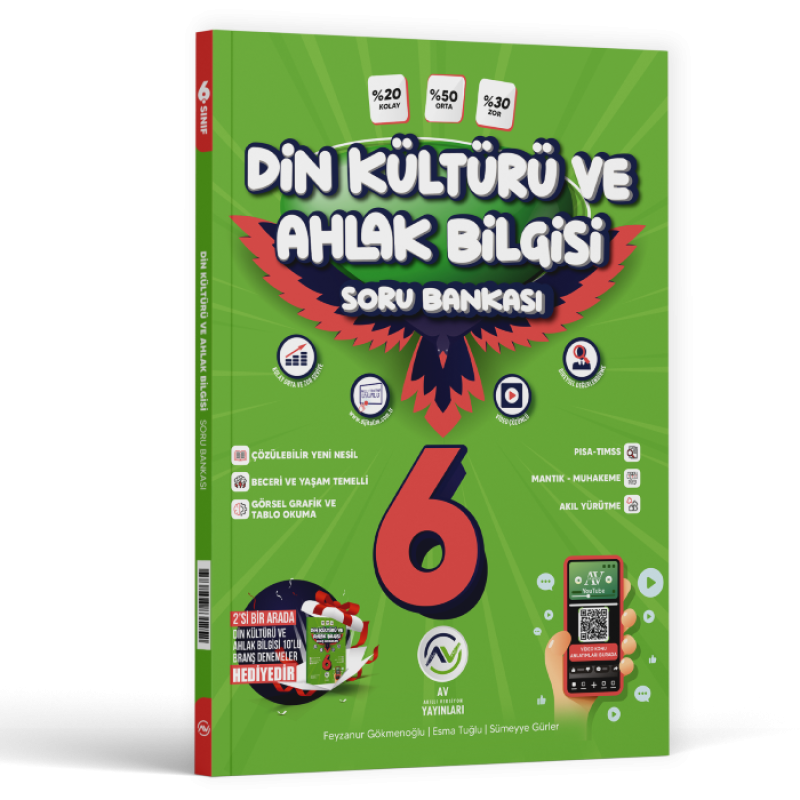 Av Yayınları 6. Sınıf Din Kültürü ve Ahlak Bilgisi Soru Bankası