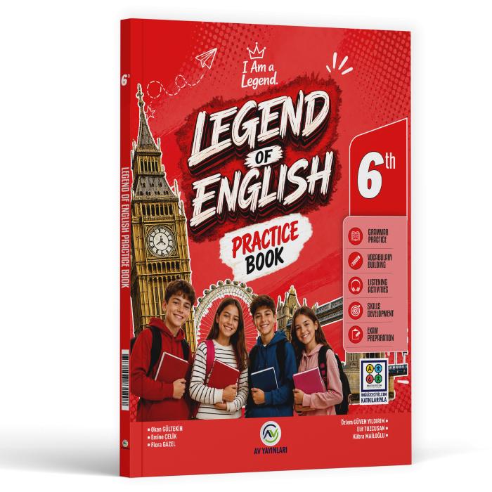 Av Yayınları 6. Sınıf Legend Of English Practice Book